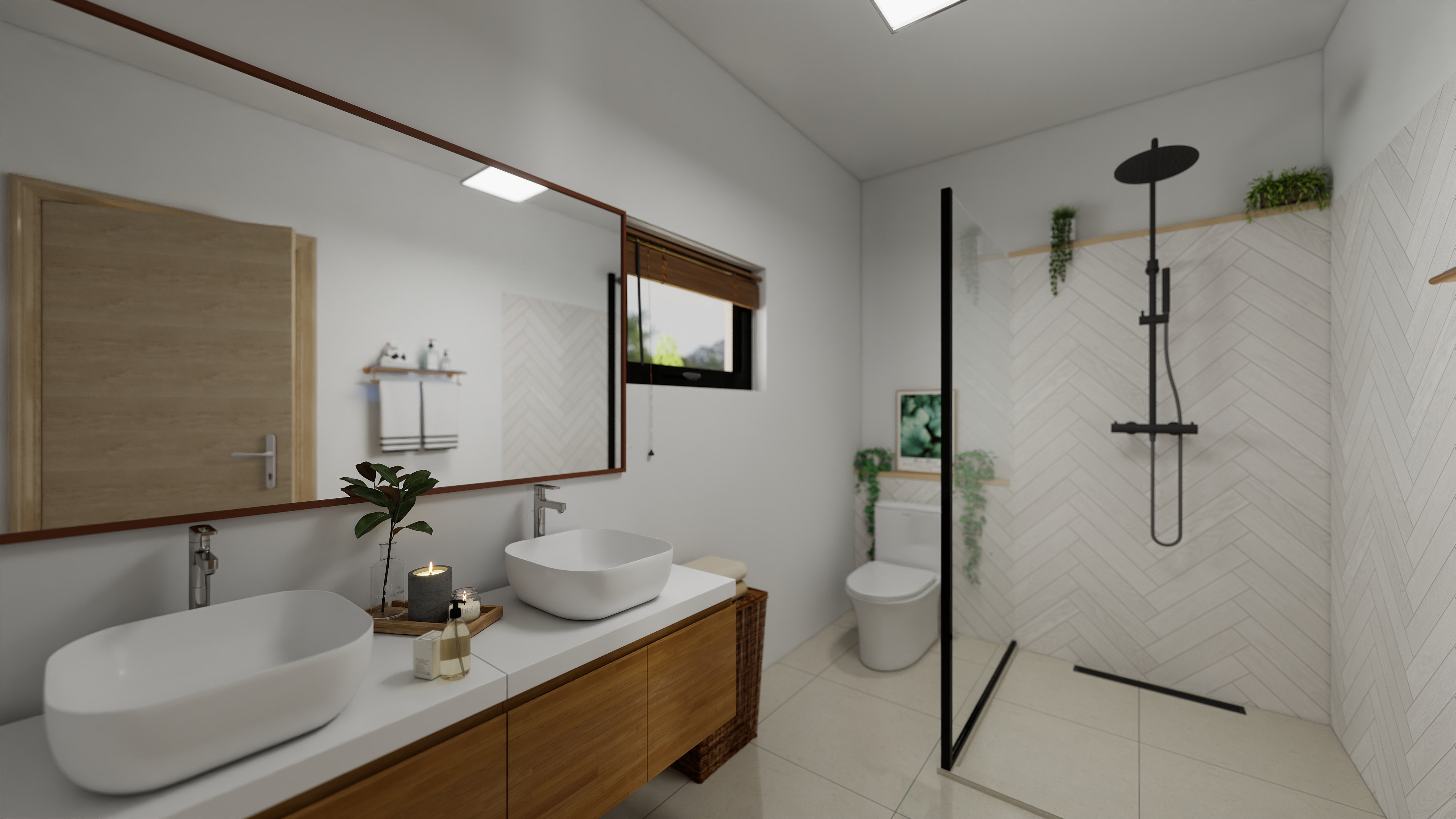 Master bathroom